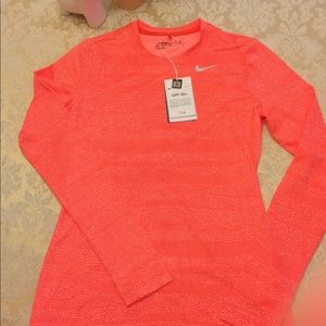 Nike Dri Fit Golf long sleeve T, size small
